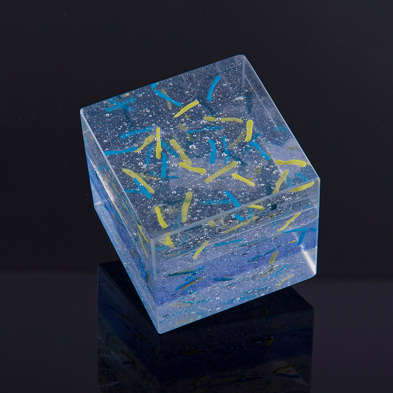 GlassArt - objects-deco - Pressepapier Neurones - Evy Cohen