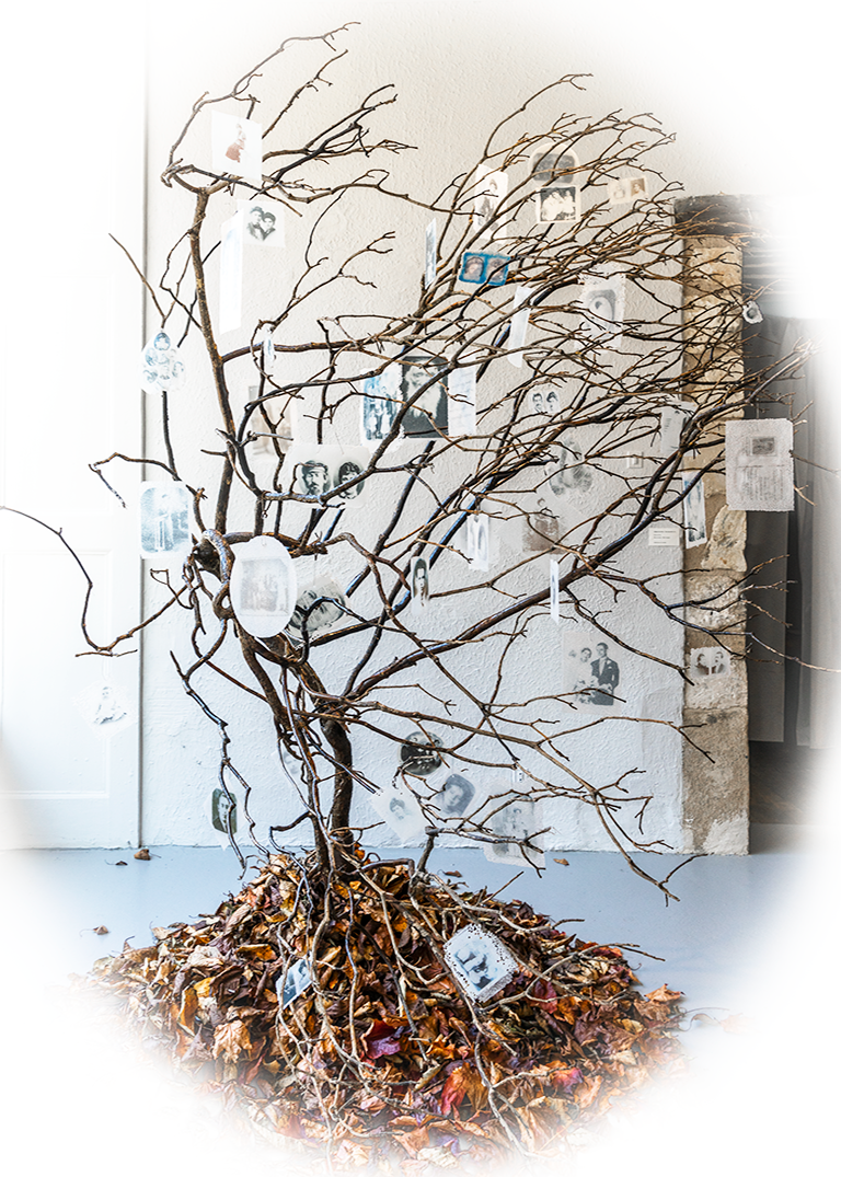 Glass Art In-Memoriam-Tree of Life Evy-Cohen